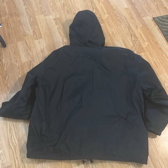 2XL Fleece Lined Nylon Hooded Jacket - EUC - Picture 6 of 11